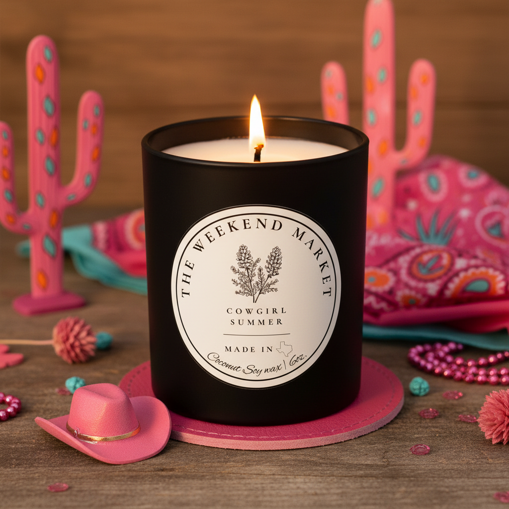 Cowgirl Summer Candle